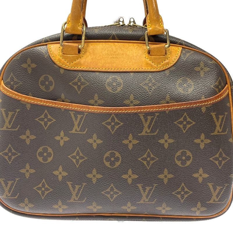 Louis Vuitton M42228 Monogram PVC Trouville Handbag Brown 326311 Handbag