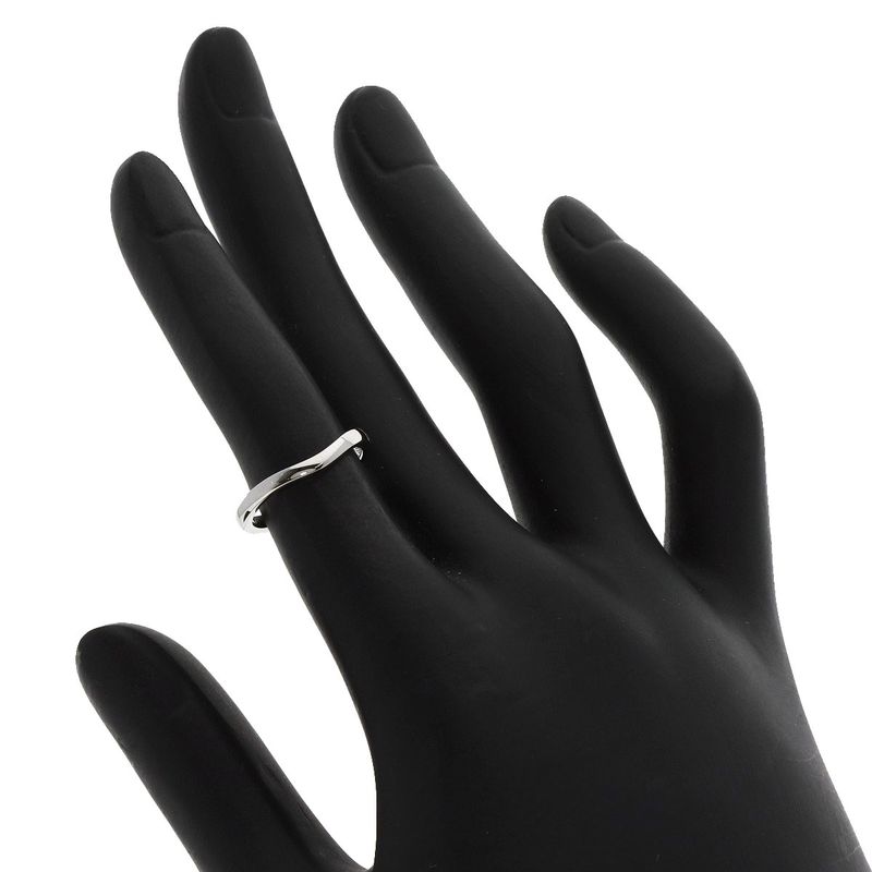 Cartier Ballerina Curve #46 Ring Pt950 Ladies