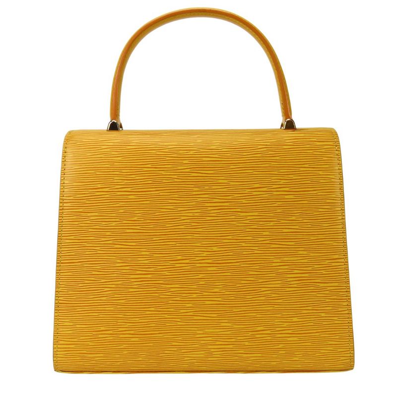 Louis Vuitton Handbag Malesherbes M52379 Epi Leather Yellow Gold Hardware Top