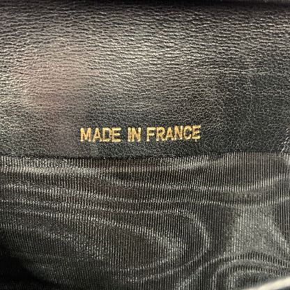 Chanel Caviar Skin Coco Mark Long Wallet A13498 Black