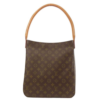 Louis Vuitton M51145 Looping GM Shoulder Bag Monogram Canvas Women