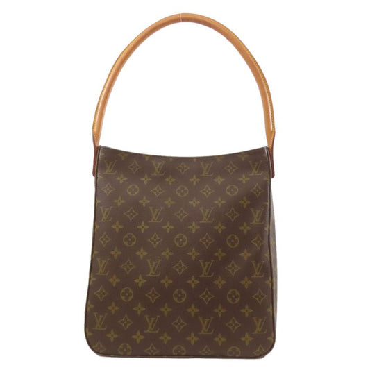 Louis Vuitton M51145 Looping GM Shoulder Bag Monogram Canvas Women