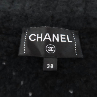CHANEL P74369 Cashmere Silk Blend With Rhinestone Coco Mark Buttons Matelasse