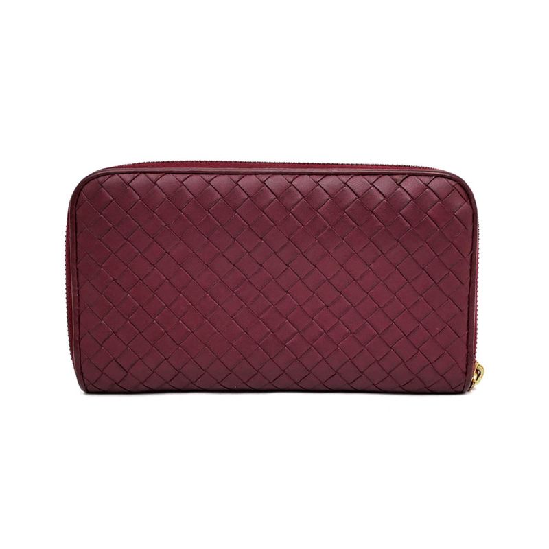 Bottega Veneta Zip Around Wallet Long Wallet Intrecciato 114076 Bold