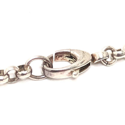 Gucci Necklace Circle Logo Sv925 Silver