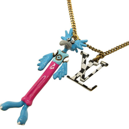 Louis Vuitton Mp2928 Pendant LV Animals Metal Necklace 0075 Louis Vuitton
