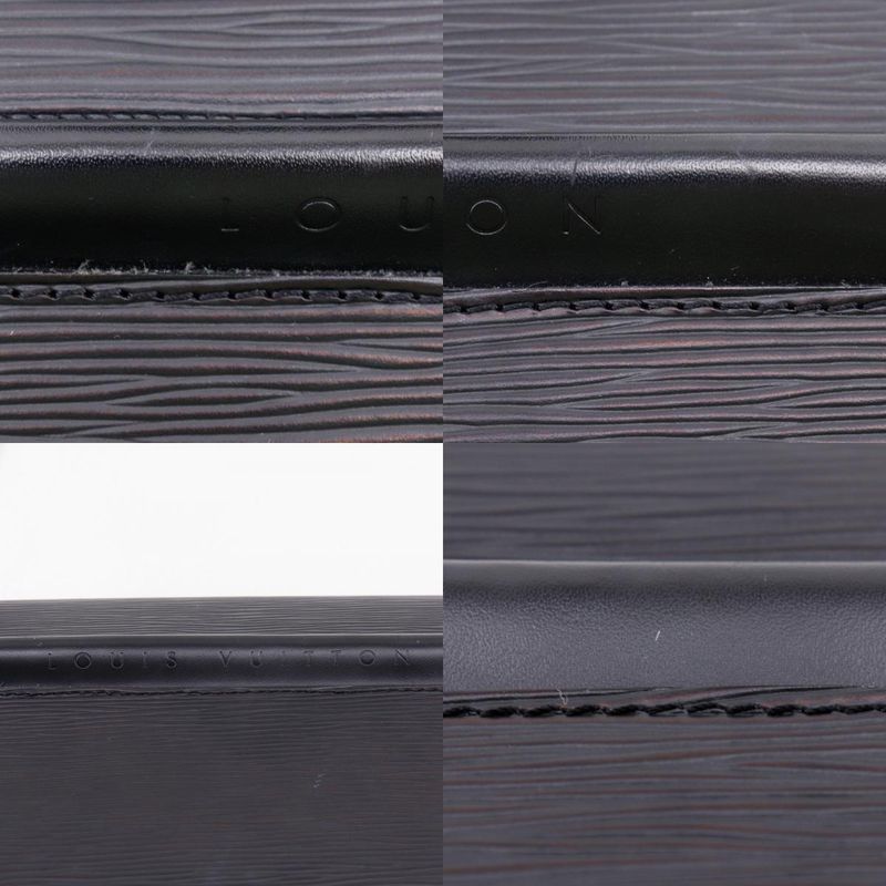 Louis Vuitton Dinard M52022 Epi Leather Noir Black Fl1002 Ladies Shoulder Bag