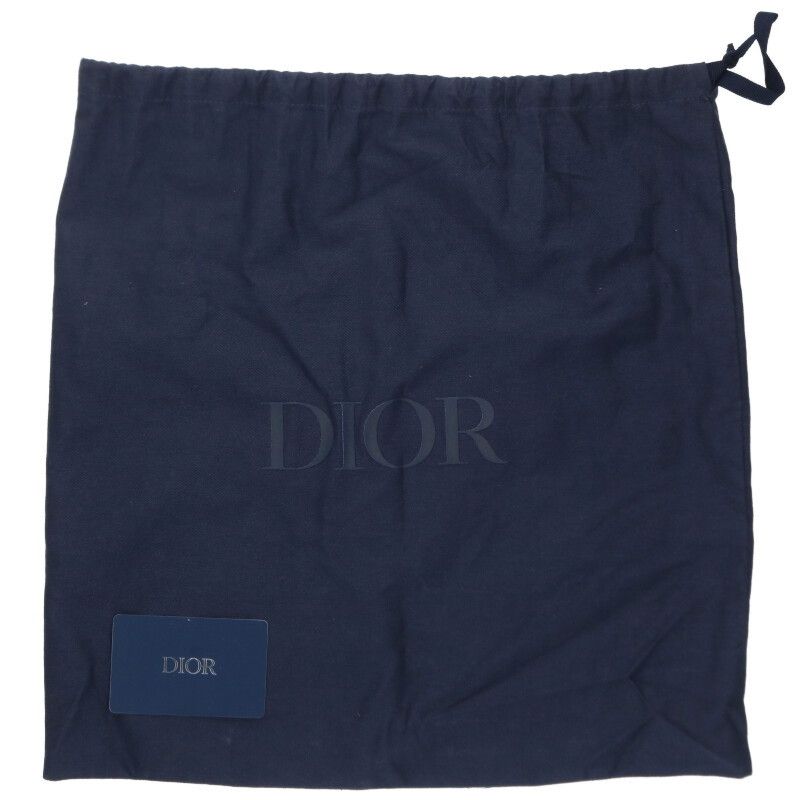 Dior X Sacai Saddle Leather Nylon Shoulder Bag For Men