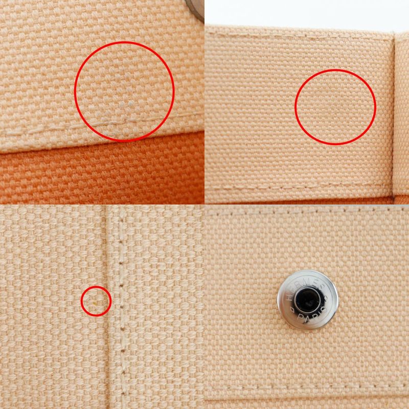 Hermes Bora PM Canvas Orange Ladies Handbag