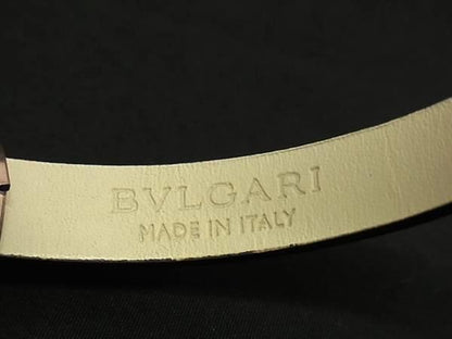 Bvlgari DIVA Dream Leather Bracelet Bangle Accessories Ladies Pink Fc6084