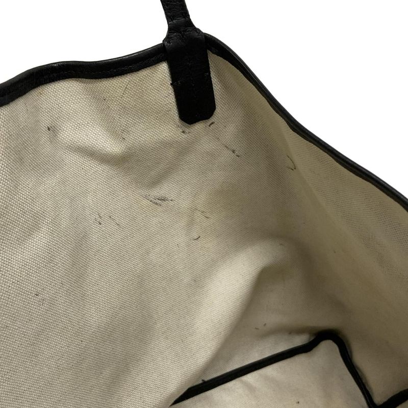 Goyard Tote Bag Saint Louis PM Black×brown×white Leather