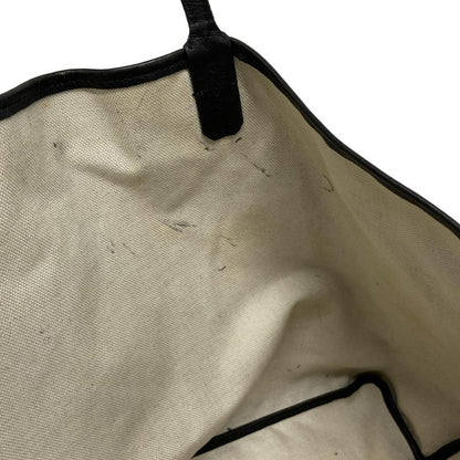 Goyard Tote Bag Saint Louis PM Black×brown×white Leather