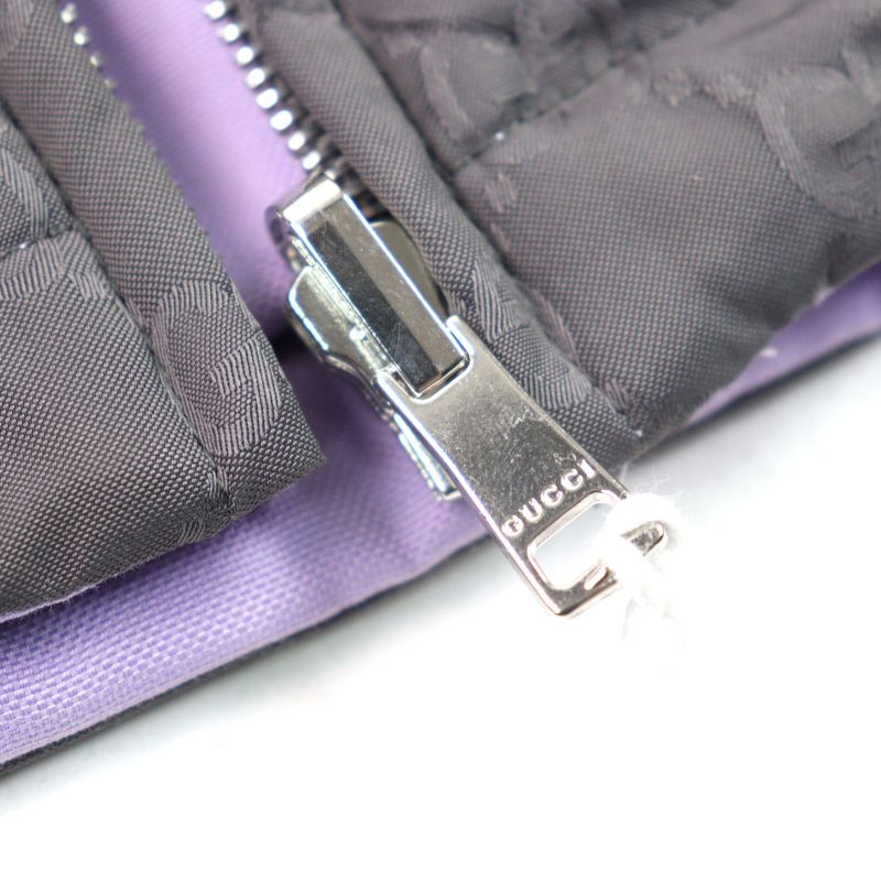 Gucci 24AW 795697 GG Nylon Logo Embroidery Reversible Hooded Padded Jacket