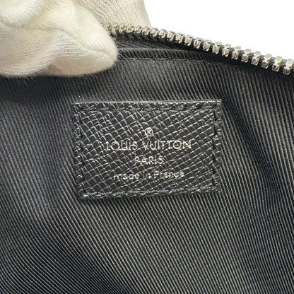 3267 Louis Vuitton Slim Briefcase Taiga M30810 LV Handbag Shoulder Business Bag