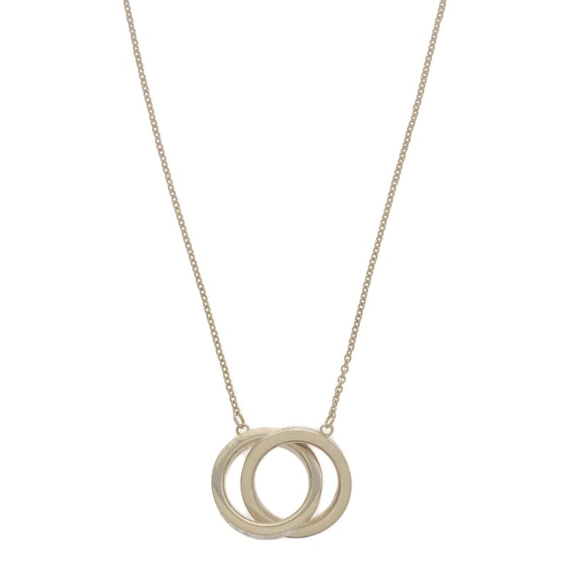 Tiffany & Co Tiffany & Co Interlocking Circle Necklace Pendant Ag925 Total