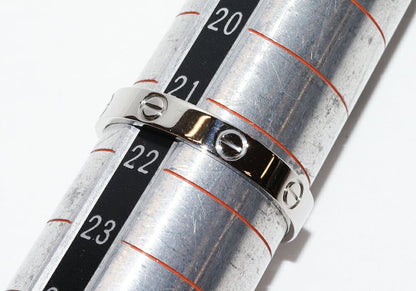 Cartier Ring Pt950 Love Ring Small Model Mini Love Ring Love Wedding Ring B40853