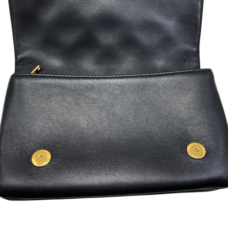 Louis Vuitton Pochette Couss in M82116 Monogram Pattern Lamb Leather Noir Black