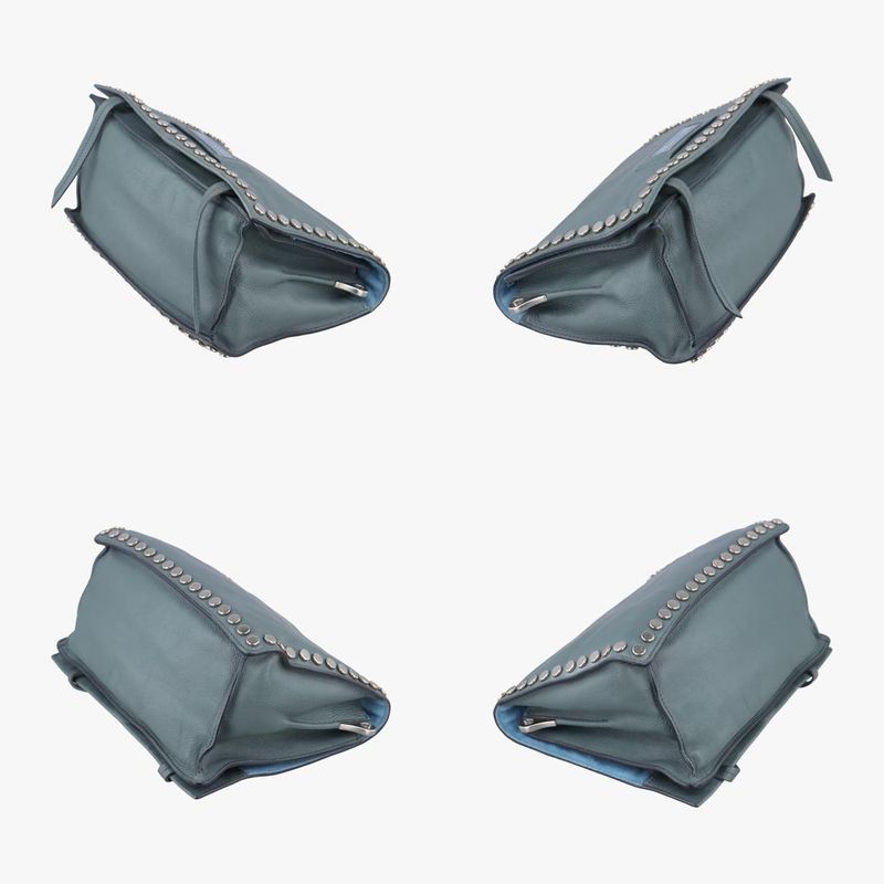 Prada Etiquette Greyish Green Leather 1bd082180/h