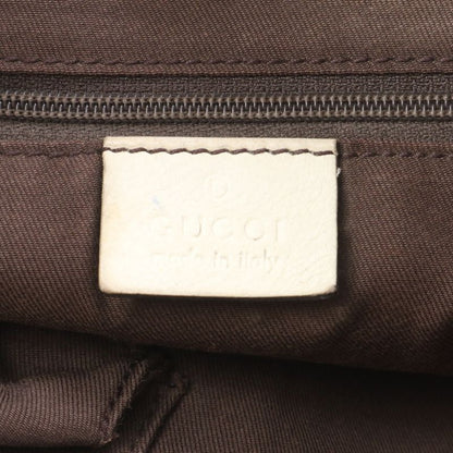 Gucci GG Canvas Sherry Line Leather Tote Bag Shoulder Hand 233607 Women EME