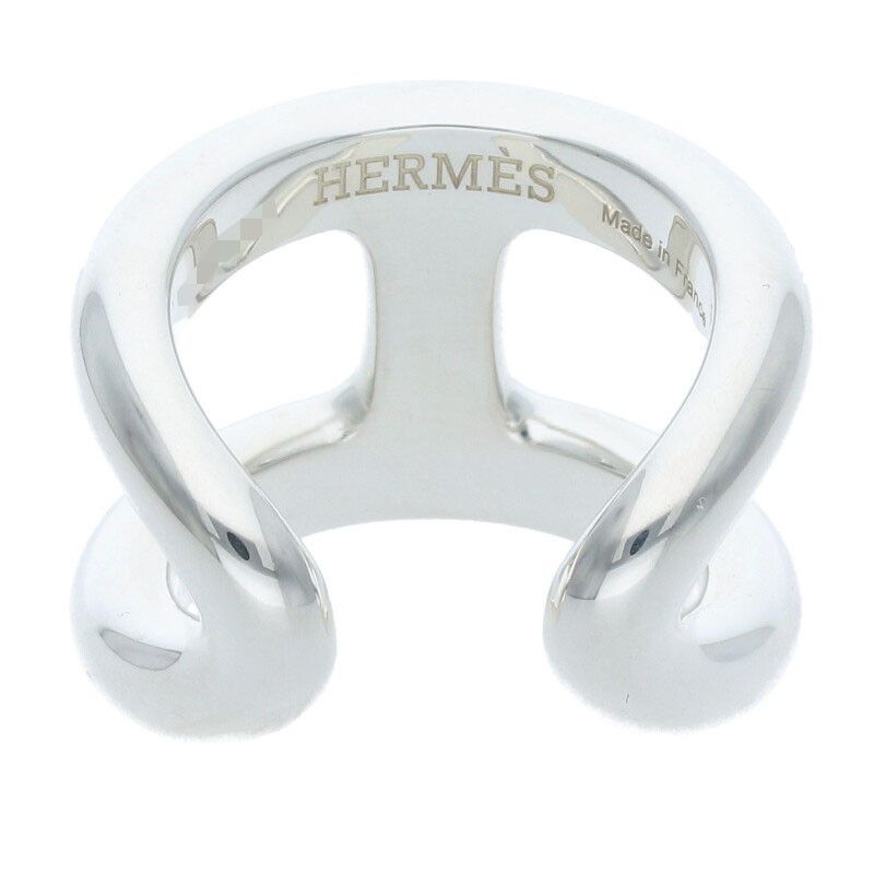 Hermes Osmose GM Osmose GM Silver Ring Men's 52 12