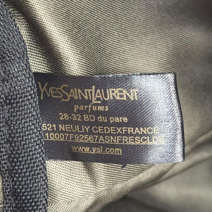 Yvessaint Laurent Parfums Pouch - Black Embroidery