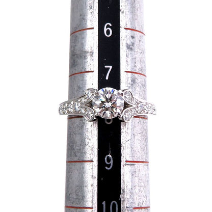 Cartier Solitaire Diamond Platinum Ring