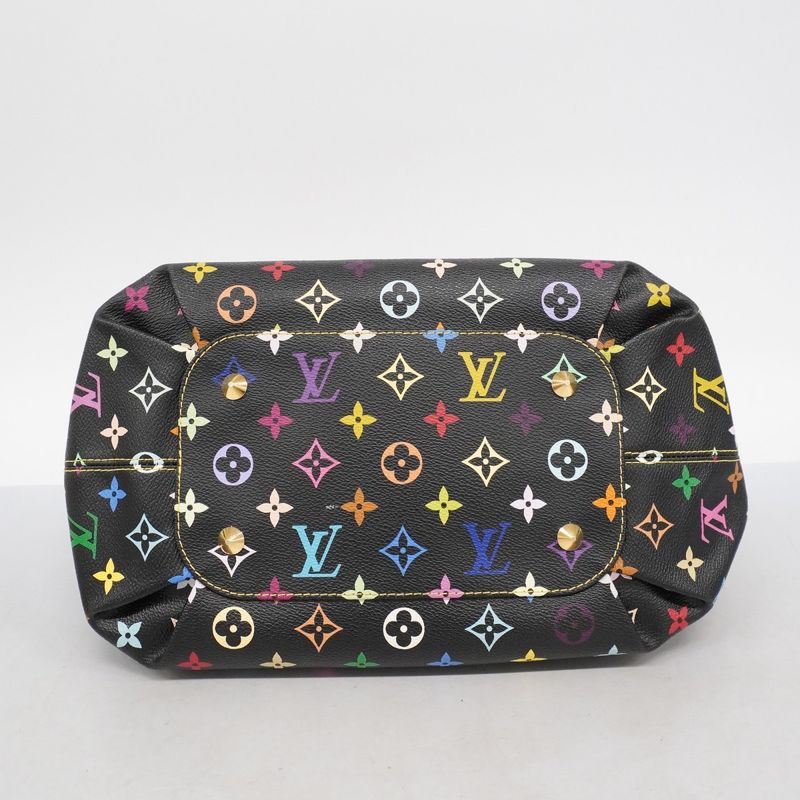 Louis Vuitton Shoulder Bag Monogram Multicolor Annie GM M40304 Noir Black Women