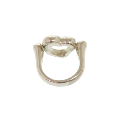 Tiffany & Co Open Heart Silver 925 Size 8 Silver Ring 0154 Tiffany & Co