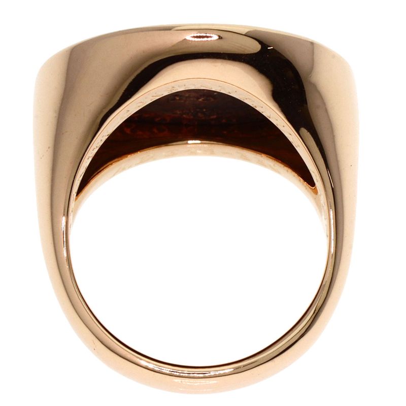 Bvlgari Bulgari Motene Coin Ring - 18K Pink Gold Ladies