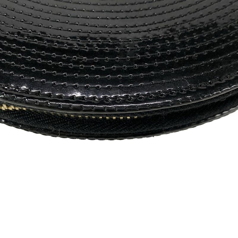 Chanel Clutch Bag Record Black×red Leather