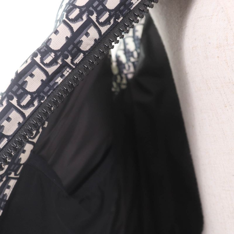 Christian DIOR 457c71a2968 DIOR Alps Oblique Cottoned Puffer Vest Navy Tone 38