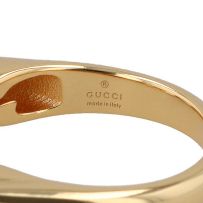 Gucci 773855 Logo Ring Men's M 15.5
