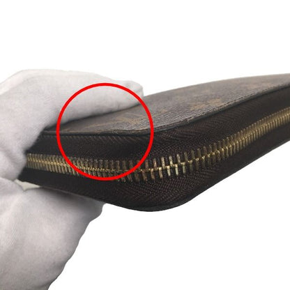 Louis Vuitton M41895 Monogram Round Zipper Zippy Wallet Long Wallet Louis