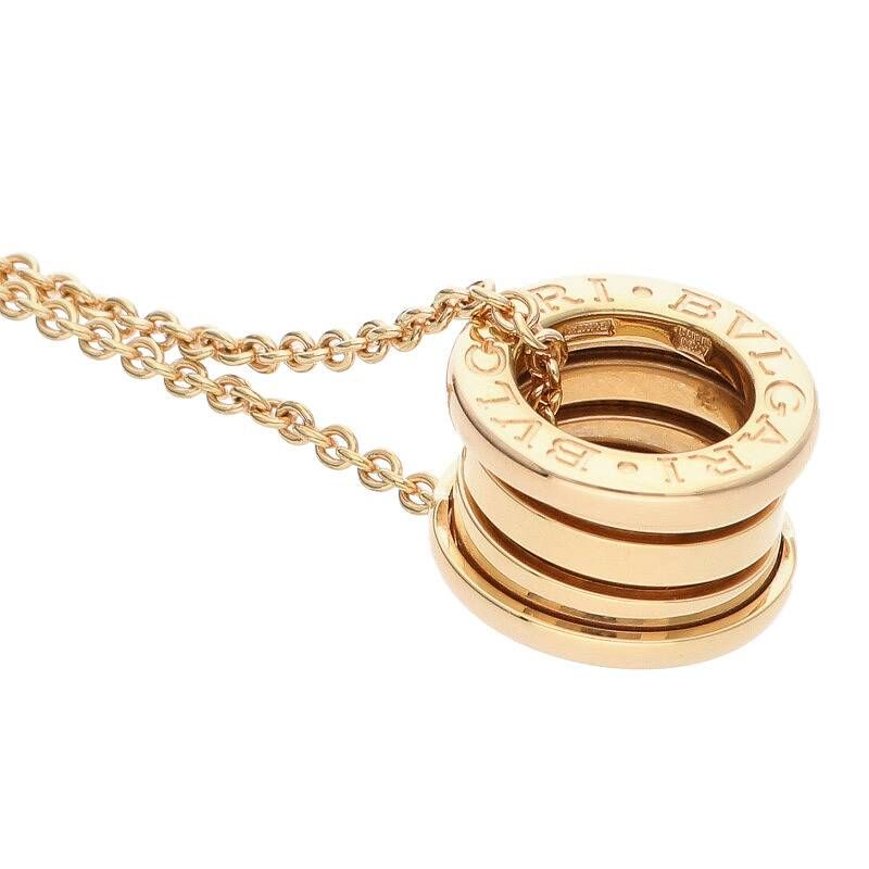 Bulgari B-zero1 Bee Zero One 3-band 18K Pink Gold Pink Gold Necklace Ladies