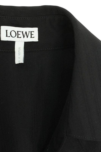 Loewe S540y09xqi Wool Belted Dress Women 34