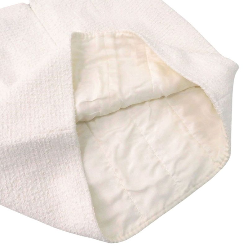 Chanel Tweed Cotton Stone Polyamide White Setup White 1327 Chanel