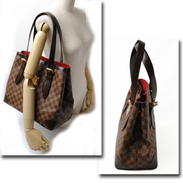 Louis Vuitton Shoulder Bag Damier Hampstead MM N51204