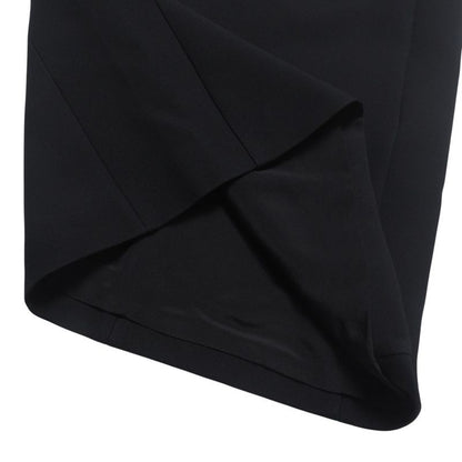 Christian DIOR Dress Size 38 CD Logo Button Sleeveless Dress Made In Italy