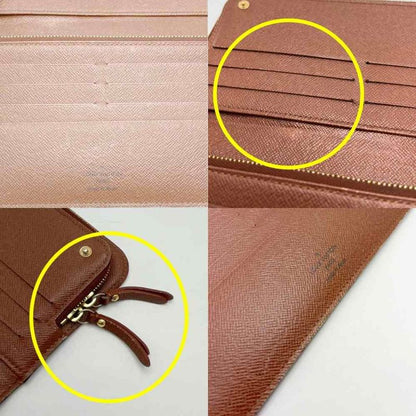 Louis Vuitton Monogram Portefeuille Antholite M60042 Brown Wallet