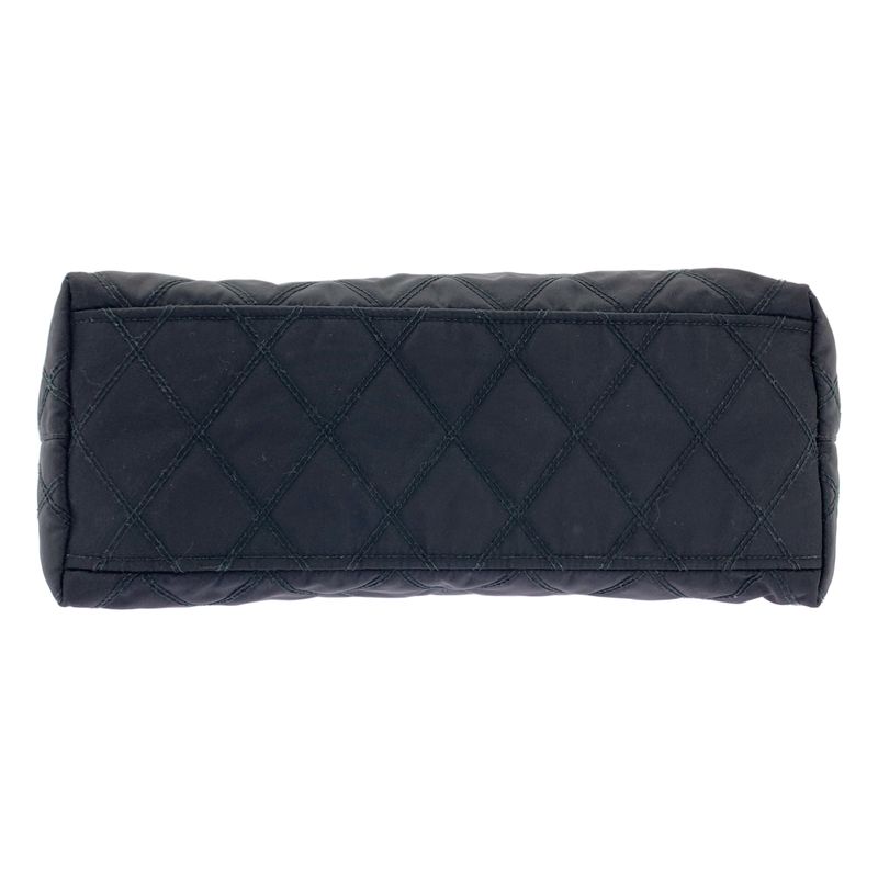 Prada - Nylon Quilted Tote Bag - Black - Women
