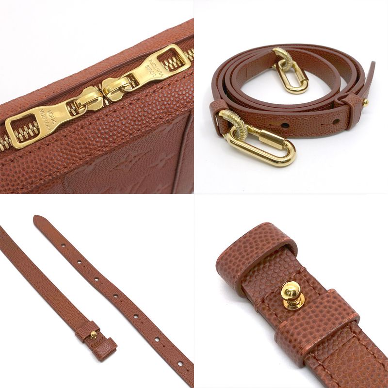 Louis Vuitton Soft Trunk LV X NBA M80549 Ball Grain Leather Brown