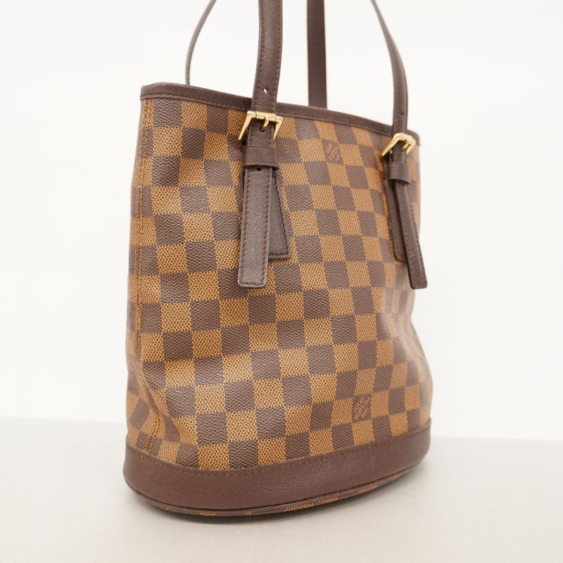 Louis Vuitton Damier Marais Tote Bag N42240 Ebene Womens