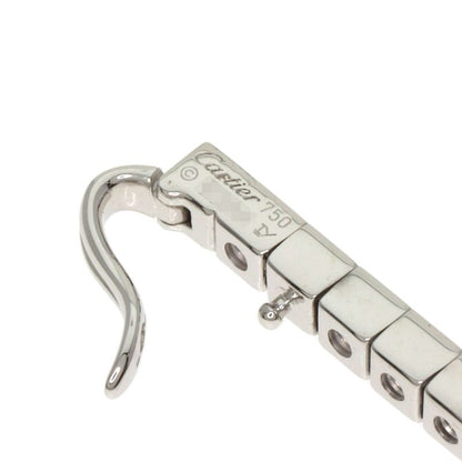 Cartier Lanier 3P Diamond TOP Pendant Top 18K White Gold Ladies