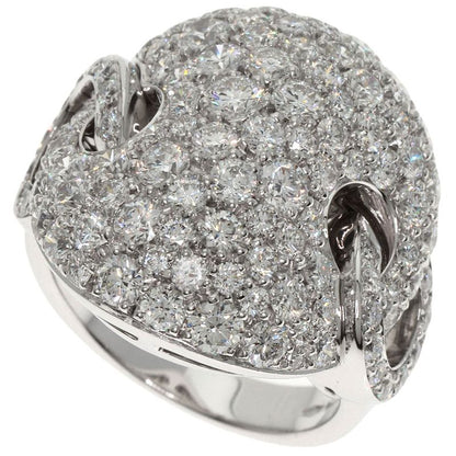 Bvlgari Bulgari Diamond Ring - 18K White Gold Ladies