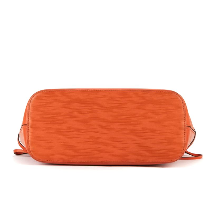 Louis Vuitton Neverfull Orange Epi A