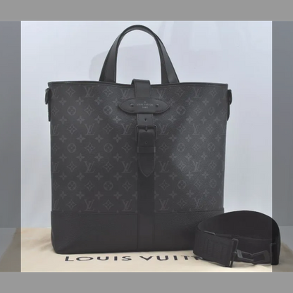 Louis Vuitton Monogram Eclipse Louis Vuitton Saumur Tote