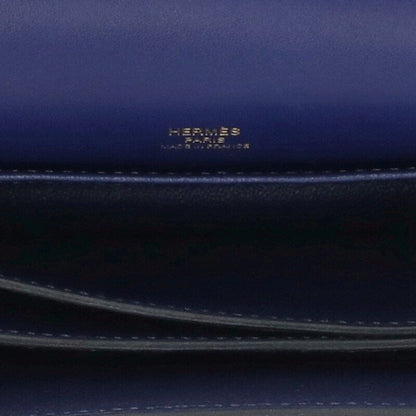 Hermes Lauris D Engraved Ghardware Leather Shoulder Bag Men's