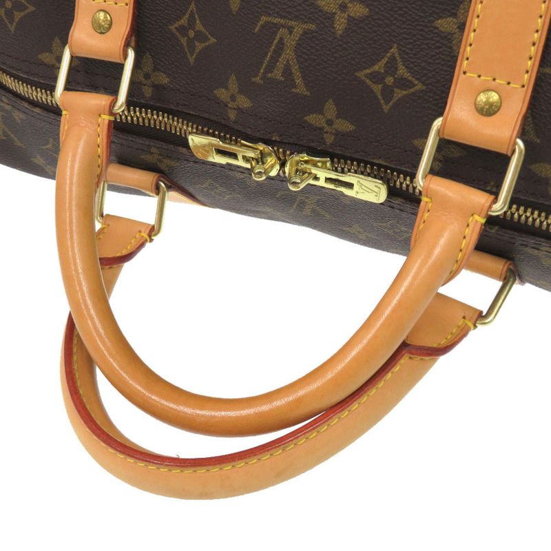 Louis Vuitton Keepall Bandoliere 60 Monogram M41412 Boston Bag LV 0625 Louis