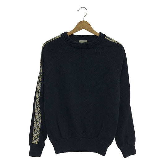 Dior | 2021aw | Oblique Cotton Silk Knit | XS | Navy | Men's