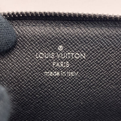 Louis Vuitton Monogram Eclipse Zippy Organizer M82771 Black Coin Case Wallet